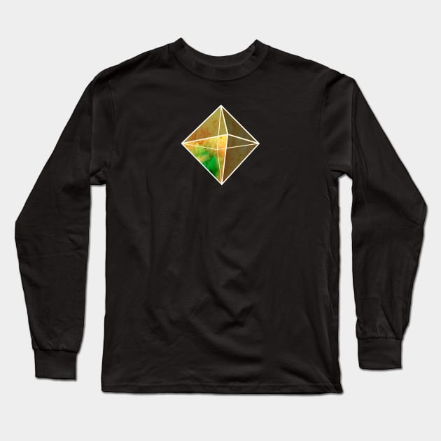 Starred sky geometry Long Sleeve T-Shirt by Blacklinesw9